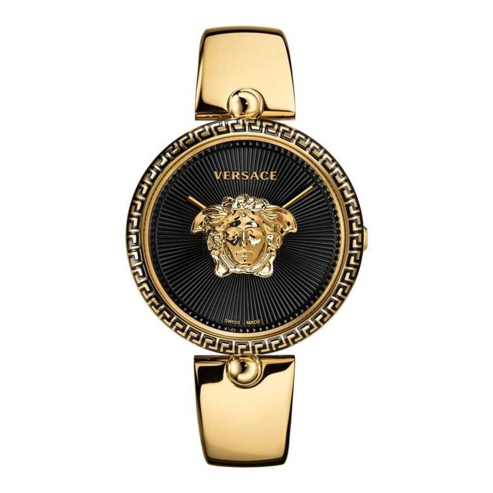 Versace  Palazzo Empire Semi Bangle Watch Gold Womens